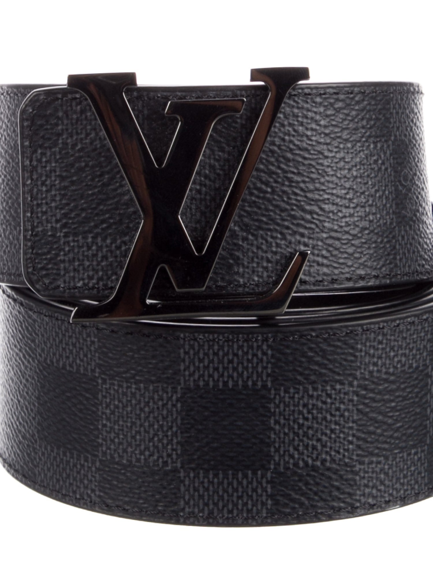 Louis Vuitton 2024 Damier Graphite Pattern Belt Kit