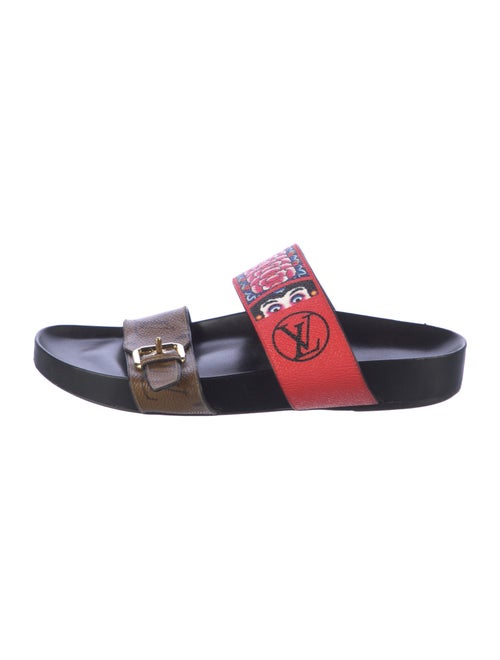 Louis Vuitton Monogram Reverse Printed Slides