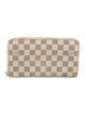 Louis Vuitton Damier Azur Pattern Coated Canvas Zippy Wallet