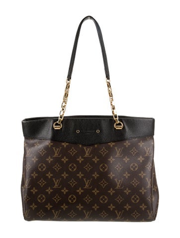 Louis Vuitton Handle Bags LV Monogram Pallas Tote