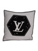 Louis Vuitton Wool-Blend Satellite Throw Pillow