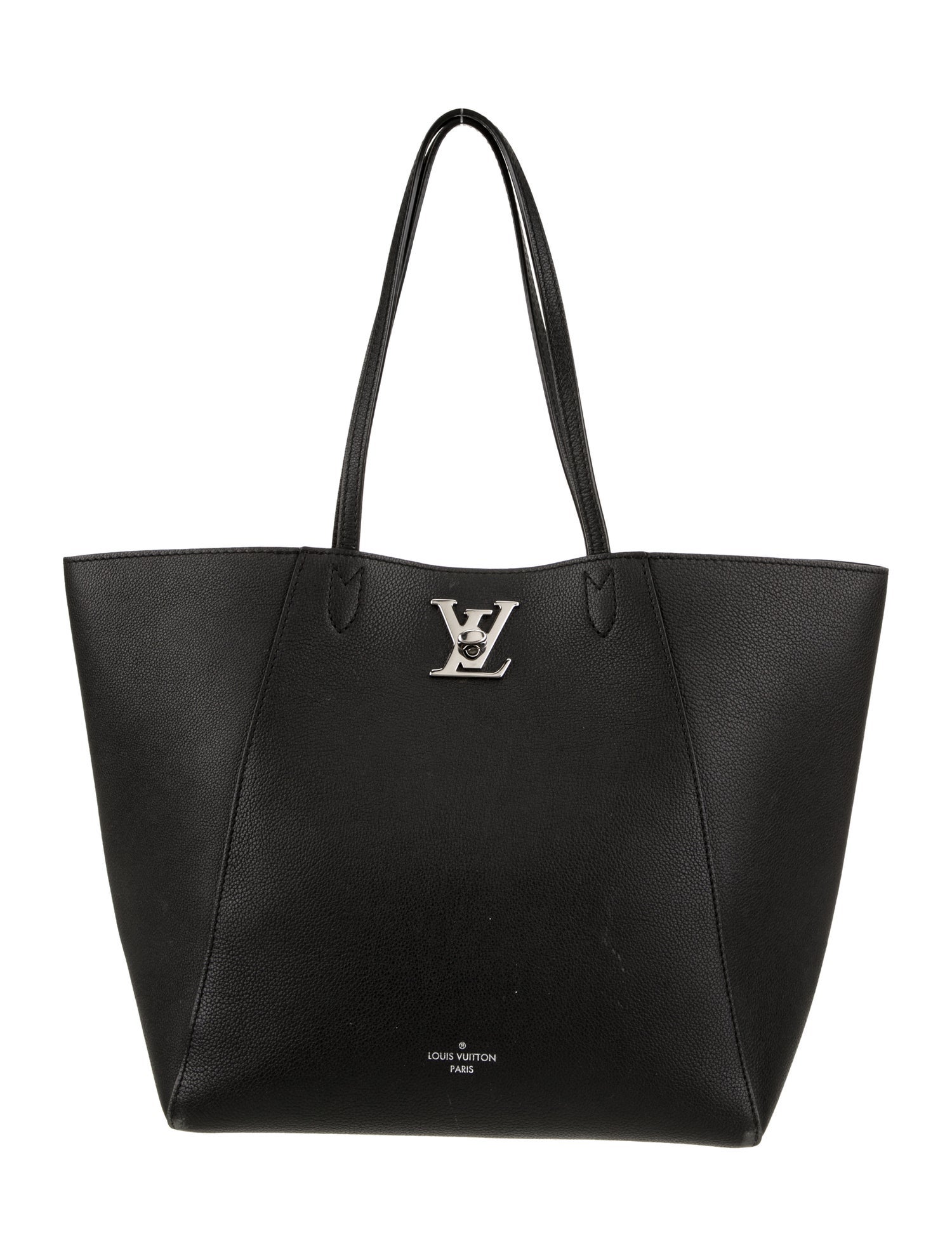 Louis Vuitton Leather Lockme Cabas