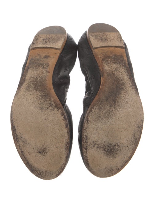 Louis Vuitton LV Monogram Leather Ballet Flats