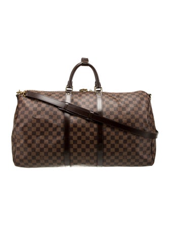 Louis Vuitton Damier Ebene Keepall Bandouliere 55
