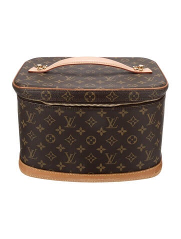 Louis Vuitton Cosmetic Bags LV Monogram Nice Vanity Case