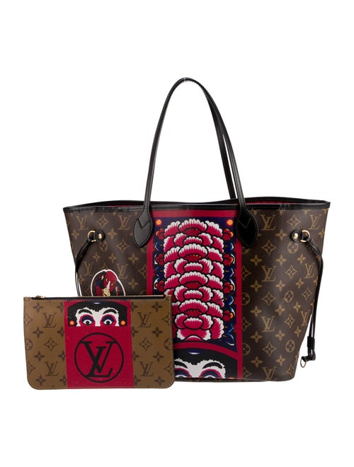 Louis Vuitton LV Monogram Neverfull w/Pouch