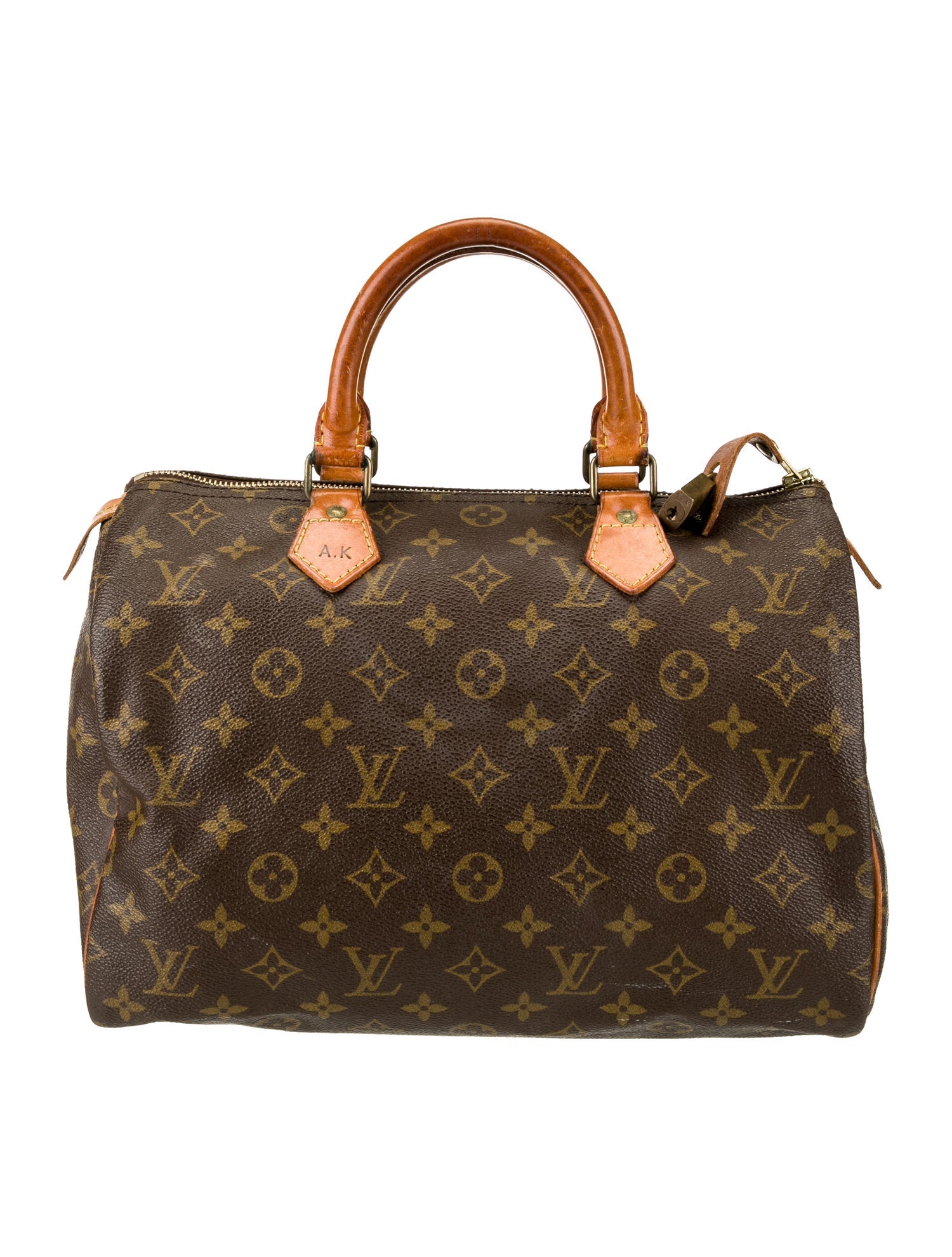 Louis Vuitton LV Monogram Speedy 30 Vintage