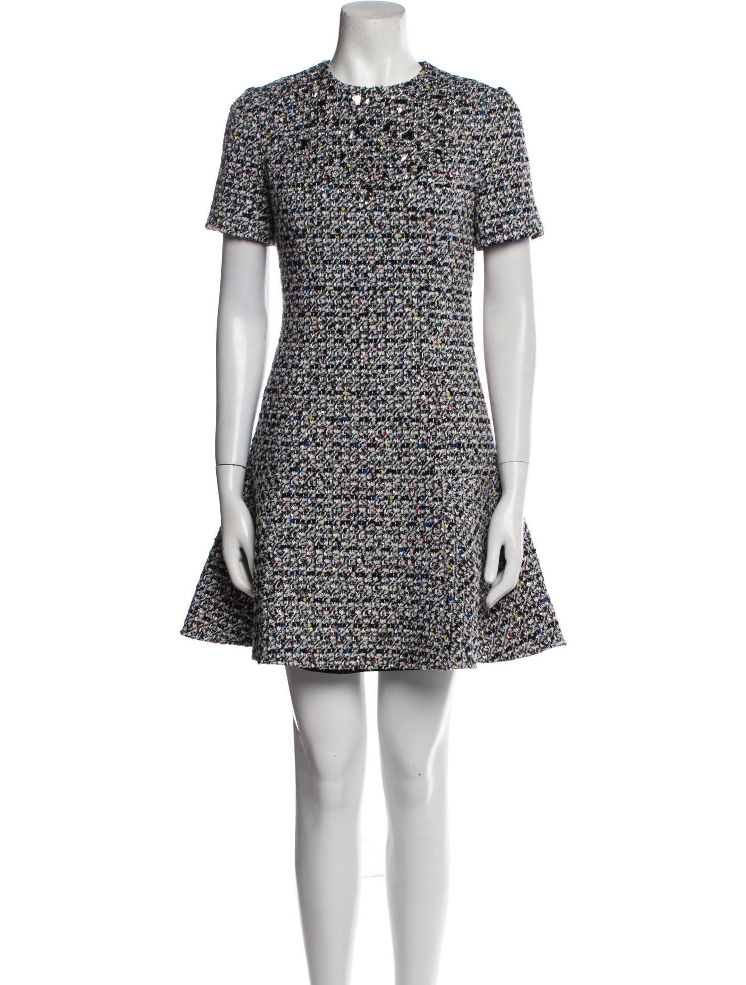 Louis Vuitton Tweed Mini Dress