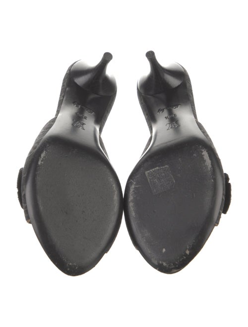 Louis Vuitton LV Monogram Denim Slides