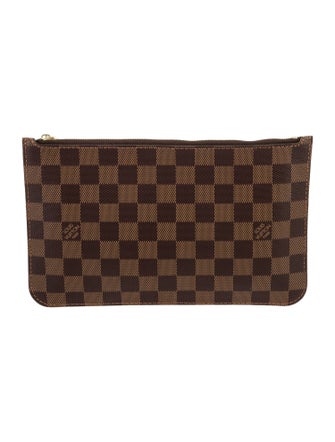Louis Vuitton Damier Ebene Neverfull Pouch
