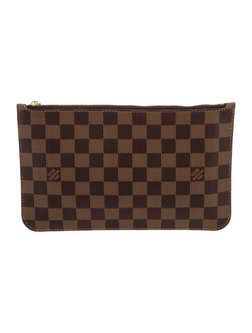 Louis Vuitton Damier Ebene Neverfull Pouch