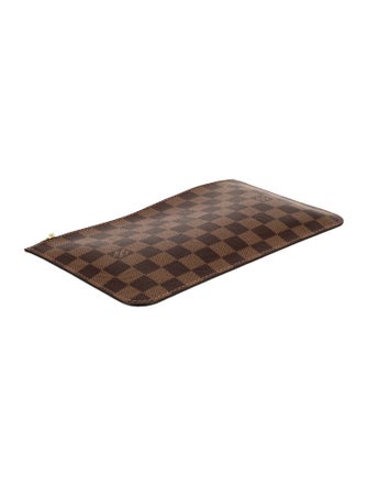 Louis Vuitton Damier Ebene Neverfull Pouch