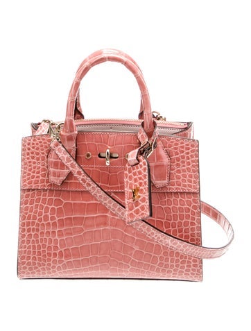 Louis Vuitton Handle Bags Crocodile City Steamer Mini