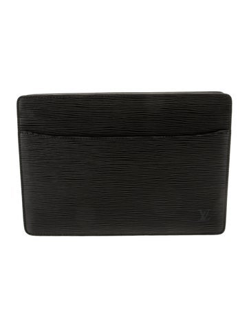 Louis Vuitton Clutches Epi Leather Pochette Homme Vintage