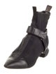 Louis Vuitton Neoprene Leather Trim Embellishment Boots