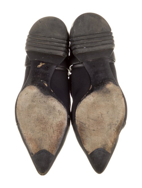 Louis Vuitton Neoprene Leather Trim Embellishment Boots