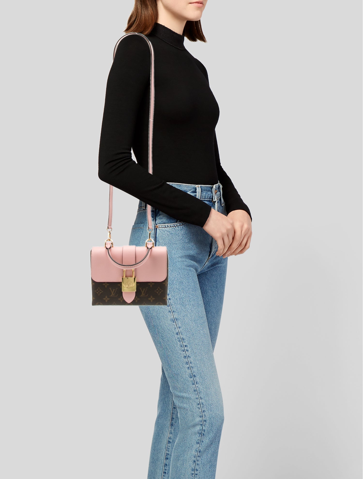 Louis Vuitton Coated Canvas Locky BB