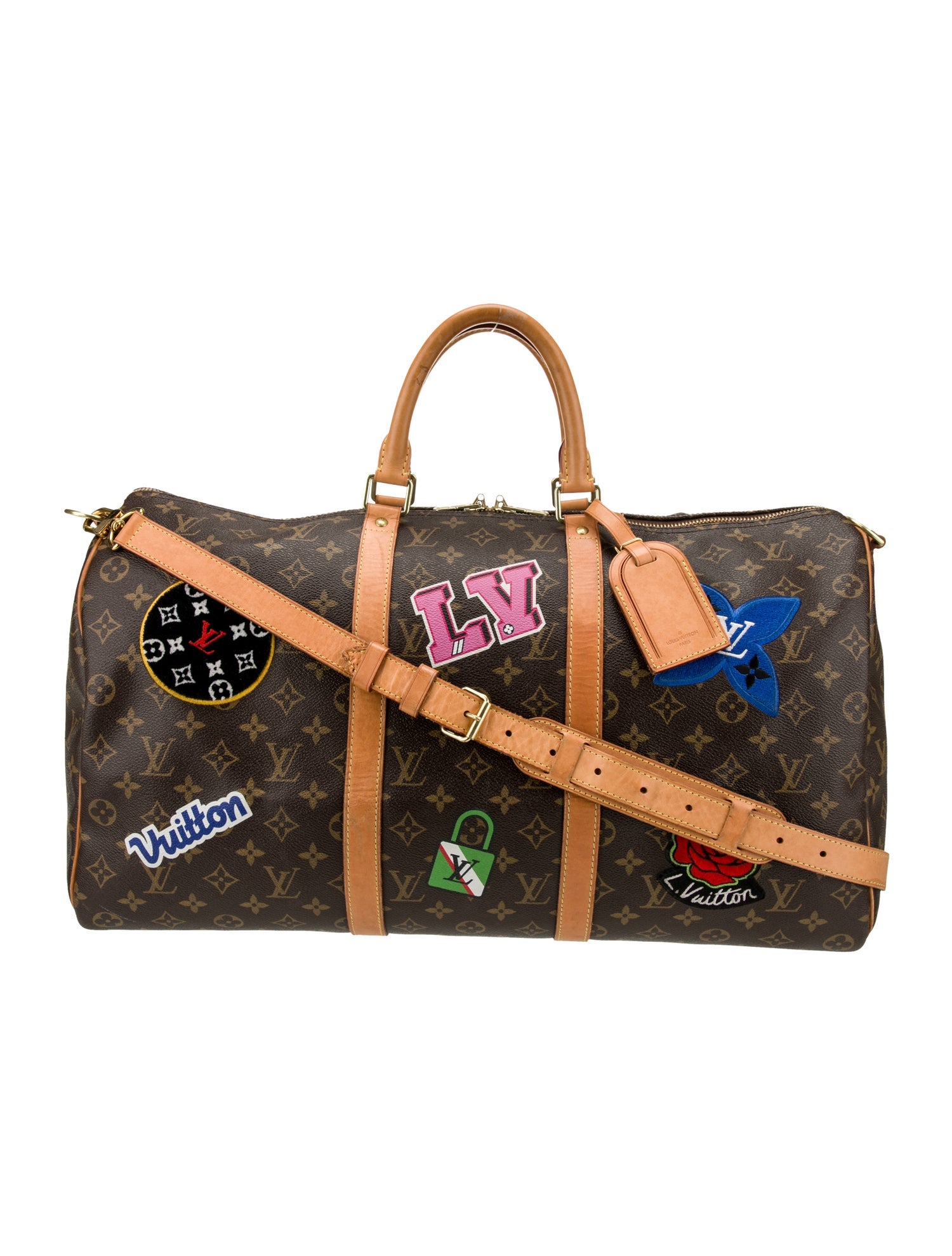 Louis Vuitton LV Monogram Keepall Bandouliere 50