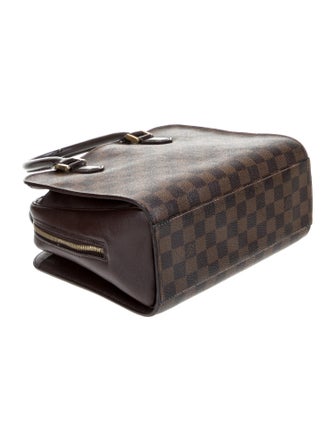 Louis Vuitton Damier Ebene Top Handle Bag