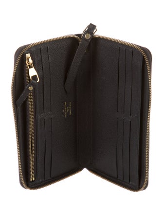Louis Vuitton 2012 Empreinte Leather Zippy Wallet
