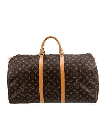 Louis Vuitton Luggage and Travel LV Monogram Weekender Bag 55