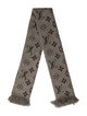 Louis Vuitton Logomania Wool Scarf
