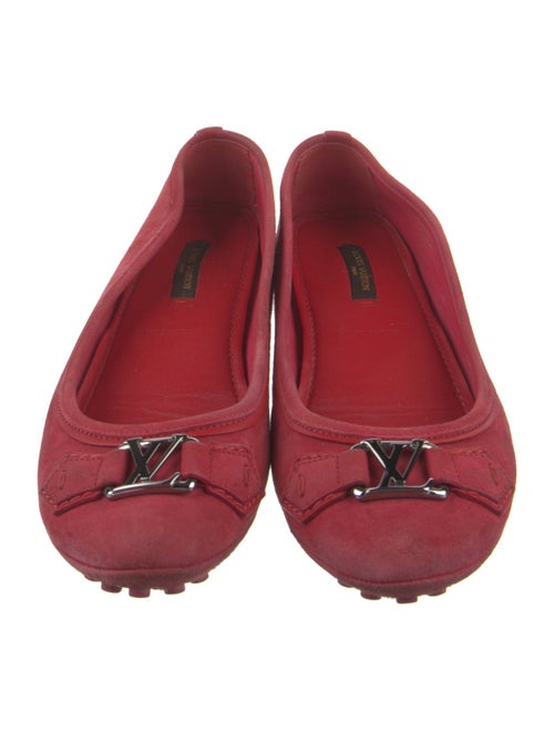 Louis Vuitton Suede Ballet Flats