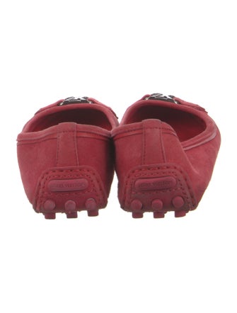 Louis Vuitton Suede Ballet Flats