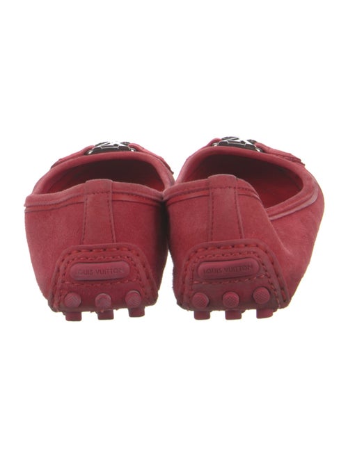 Louis Vuitton Suede Ballet Flats