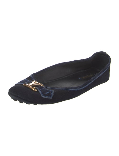 Louis Vuitton Suede Flats