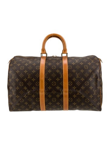 Louis Vuitton Handle Bags LV Monogram Keepall