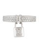 Louis Vuitton 18K Diamond Berg Lockit Band