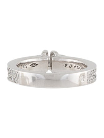 Louis Vuitton 18K Diamond Berg Lockit Band