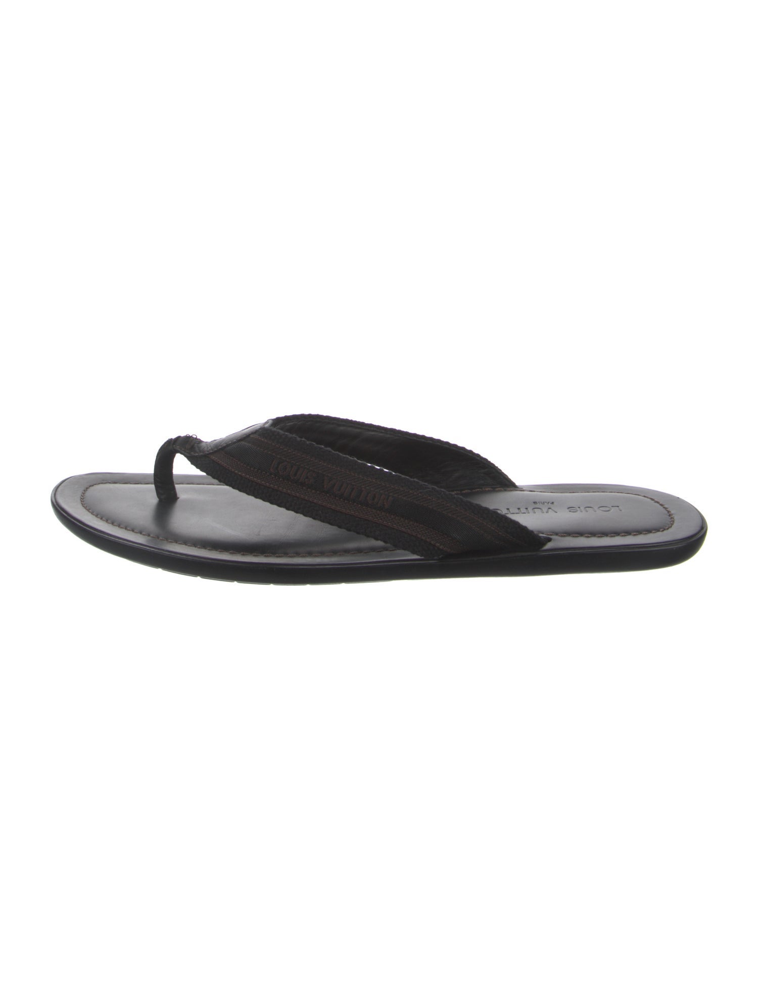 Louis Vuitton Canvas Flip Flops