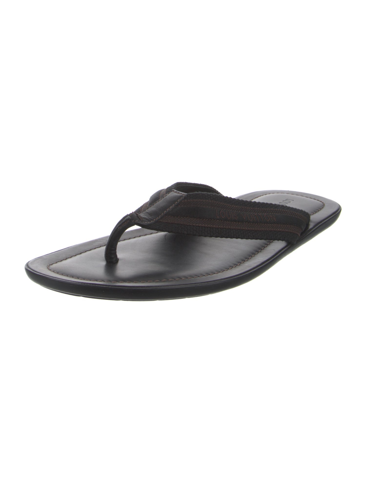 Louis Vuitton Canvas Flip Flops