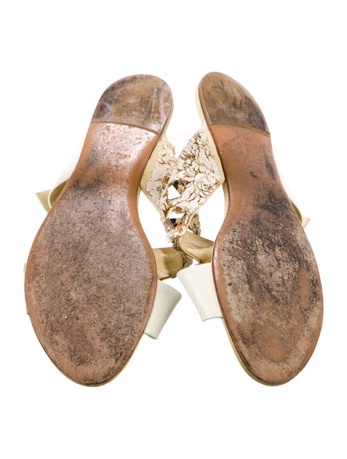 Louis Vuitton Patent Leather Slides