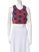 Louis Vuitton 2023 Plaid Print Crop Top