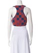 Louis Vuitton 2023 Plaid Print Crop Top