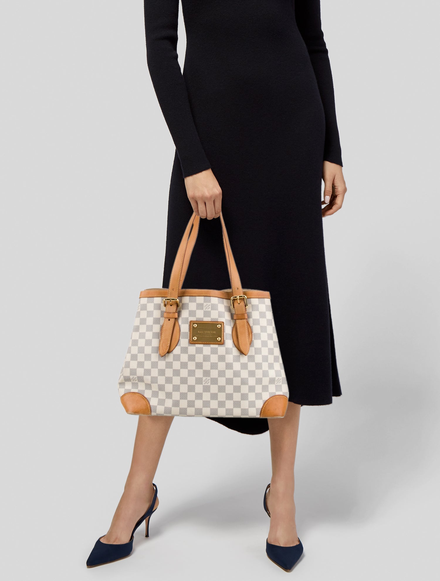 Louis Vuitton Damier Azur Hampstead MM