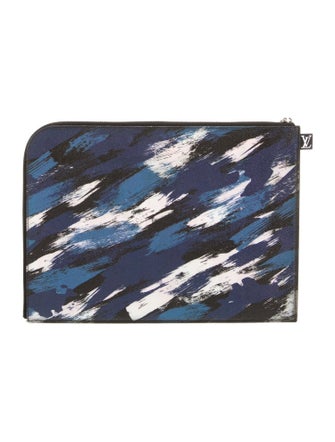 Louis Vuitton Coated Canvas Brushstroke Camouflage Pochette Jour PM