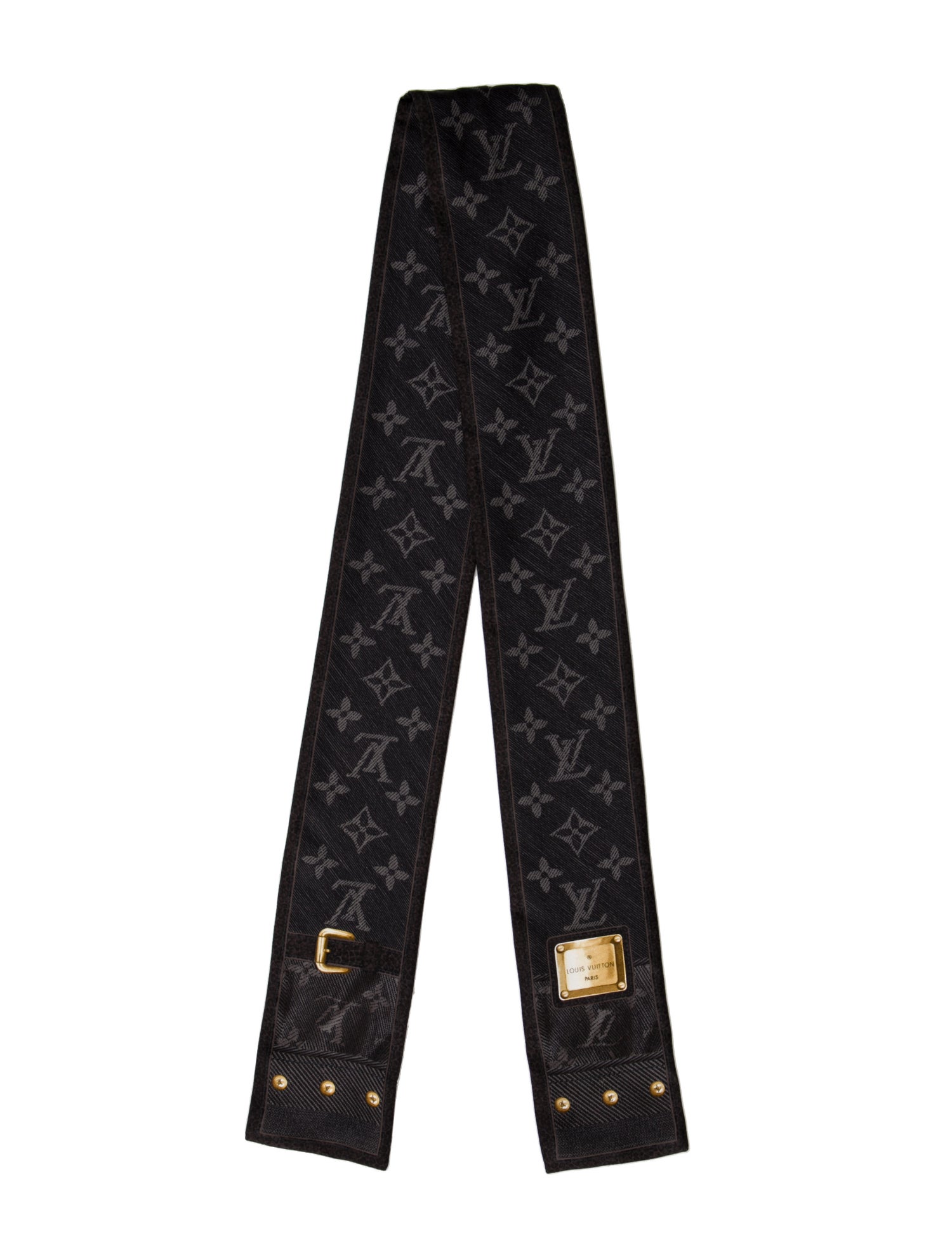 Louis Vuitton LV Denim Silk Bandeau