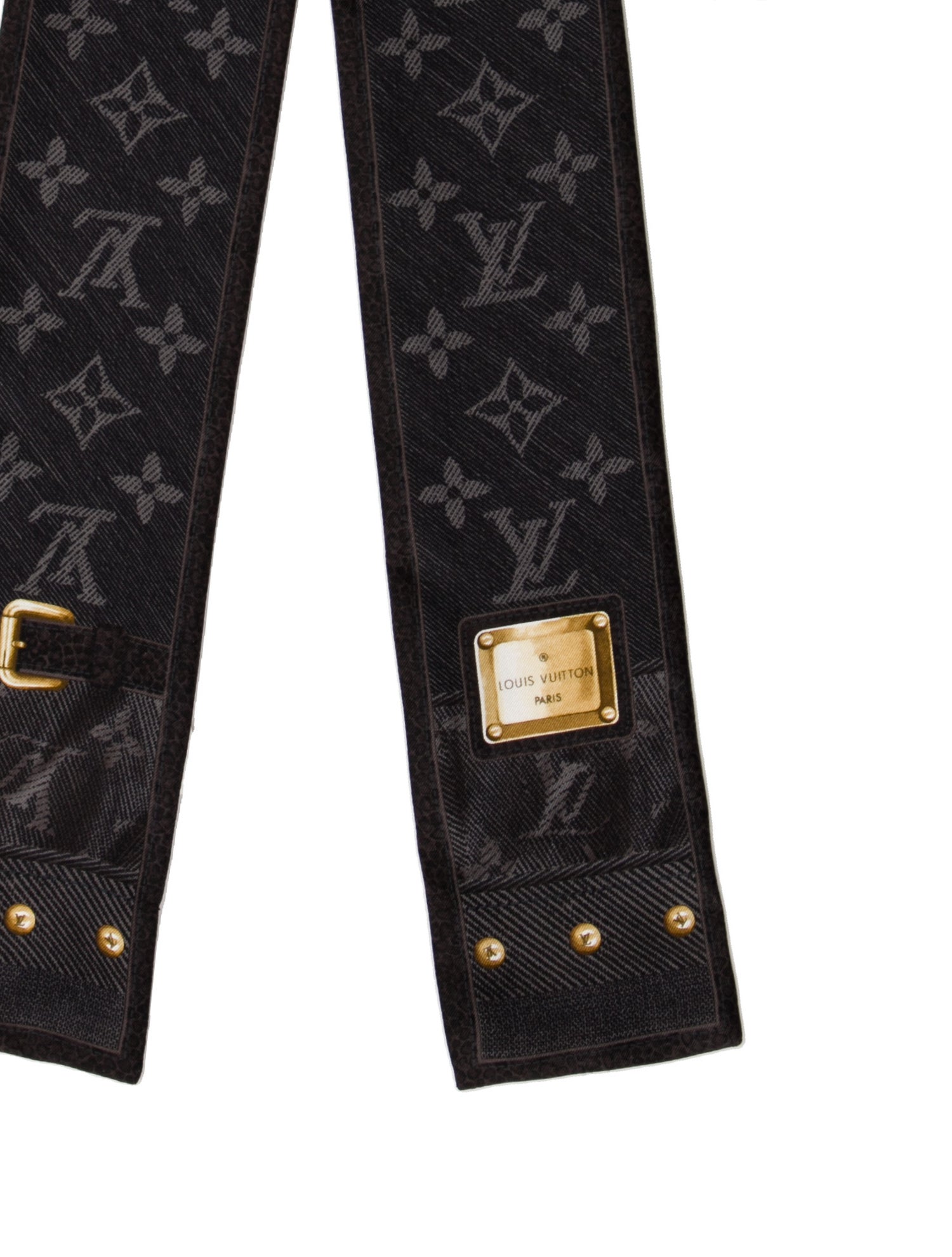 Louis Vuitton LV Denim Silk Bandeau