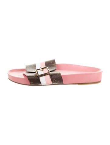 Louis Vuitton Sandals Printed Slides IT 37 | 7