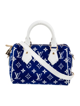 Louis Vuitton LV Monogram Match Speedy Bandouliere 20