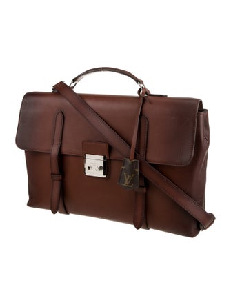 Louis Vuitton Leather Cartable