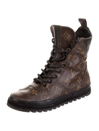 Louis Vuitton LV Monogram Combat Boots