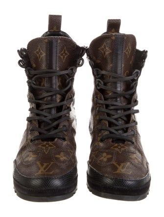 Louis Vuitton LV Monogram Combat Boots
