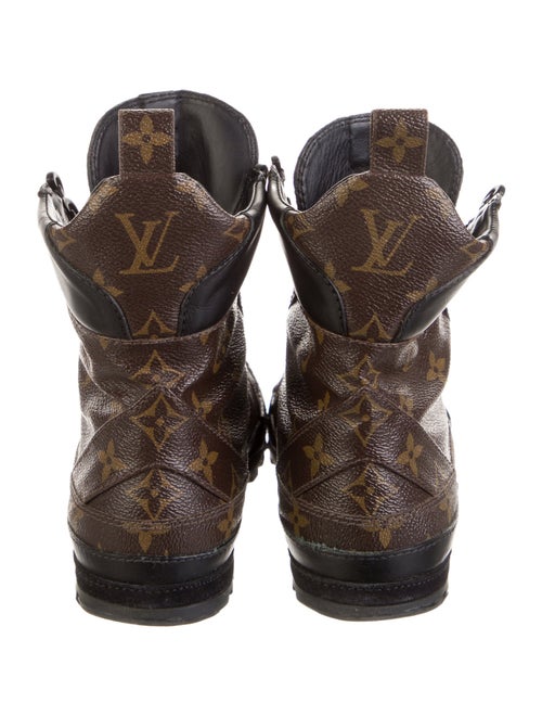 Louis Vuitton LV Monogram Combat Boots