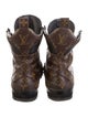 Louis Vuitton LV Monogram Combat Boots