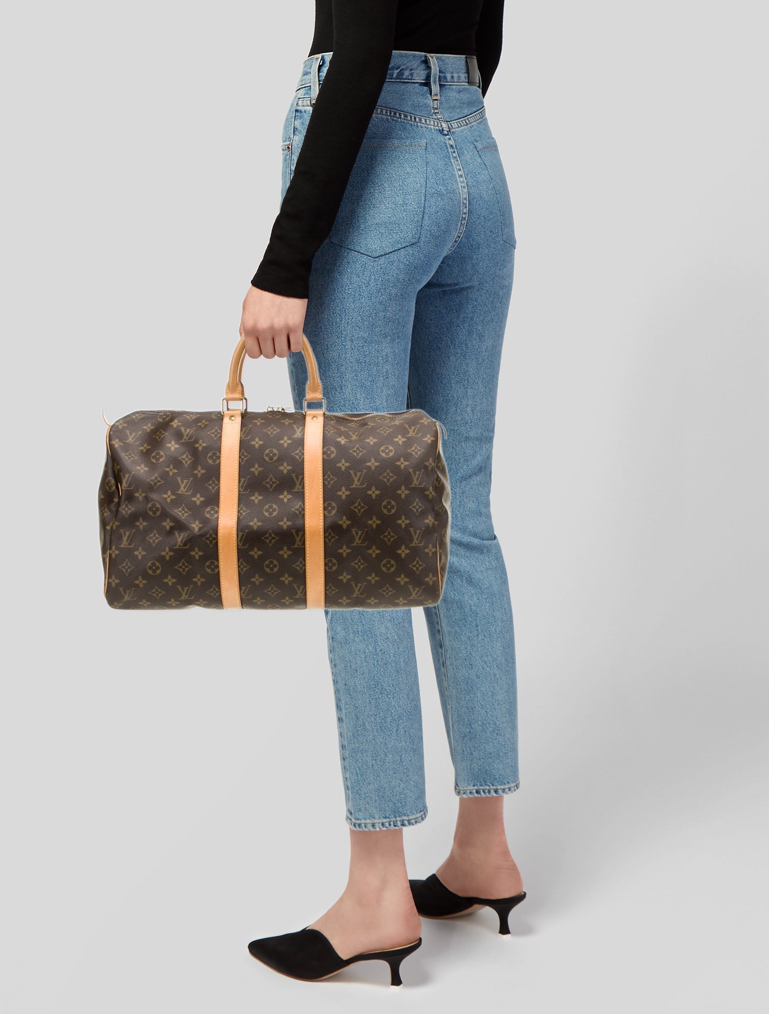 Louis Vuitton LV Monogram Weekender Bag Vintage